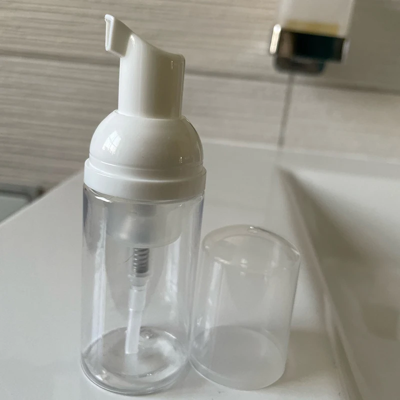 2Pcs 30ml 50ml 60ml 100ml 플라스틱 거품 펌프 병 빈 얼굴 속눈썹 화장품 병 클리너 비누 디스펜서 거품 병