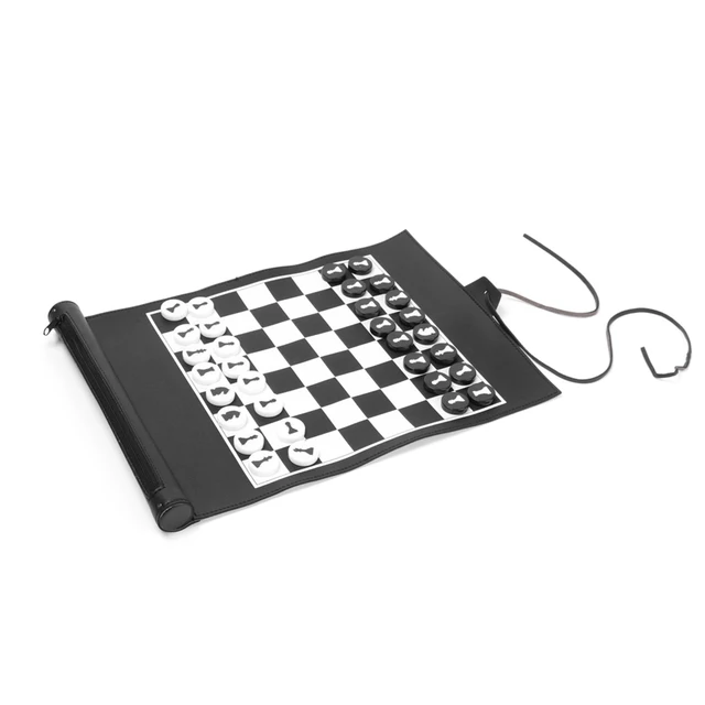 Buy Online Best Quality Portable Chess Checkers Roll Up Game Board Chess Game Adults Kids Chess Board Game For Travel Home School Puzzle Game 2021 New