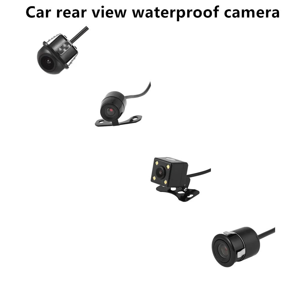 Universal 12V Waterproof 170 Lens Angle Night  Car Rear View Bakeup Camera  CCD Color Parking Assistance with Hole Saw