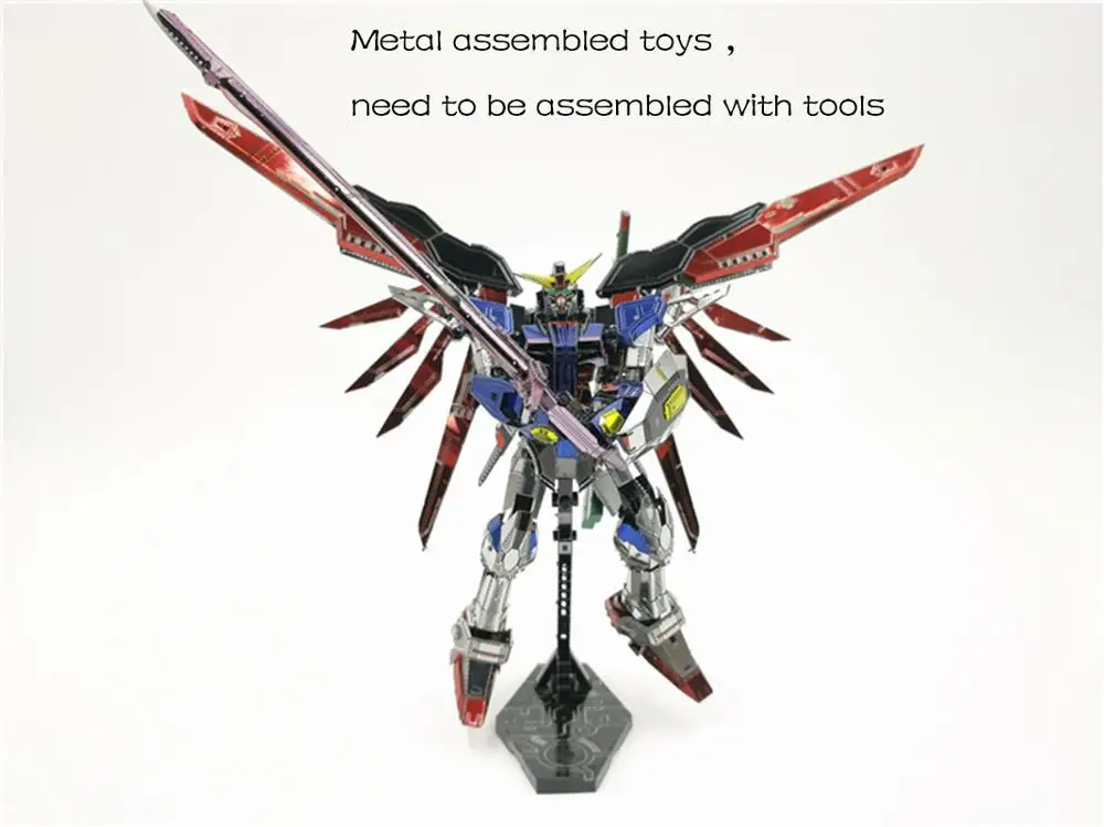 Робот Destiny Gundam 3D металлические модели наборы для сборки своими руками
