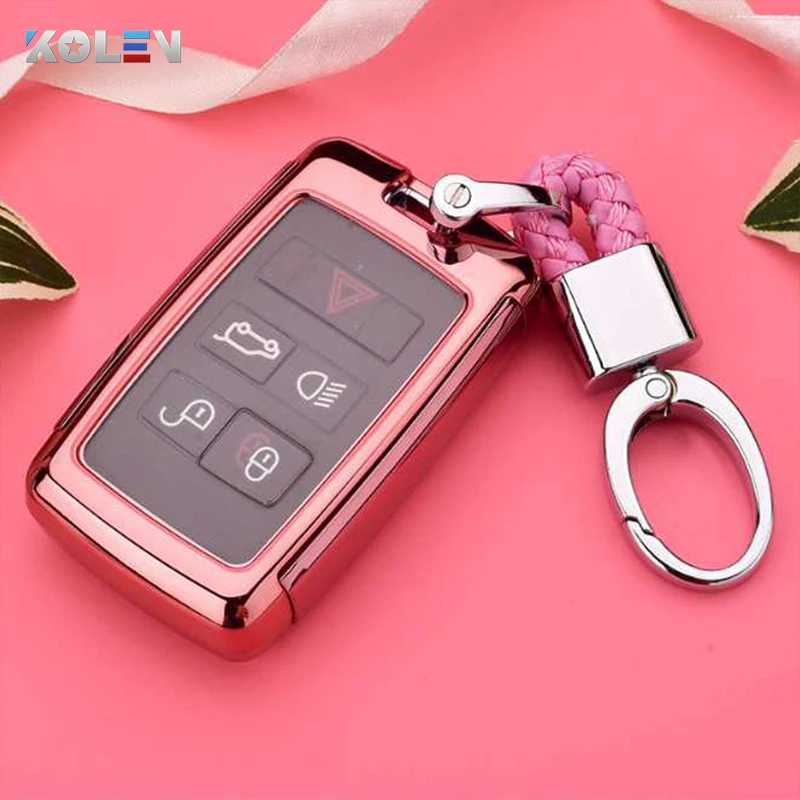 Cover chiave telecomando per Land Rover Range Rover Discovery 5 Sport Evoque per Jaguar 2018 2019 - H1c1855c168ec4ef39da1913aeb143dc82