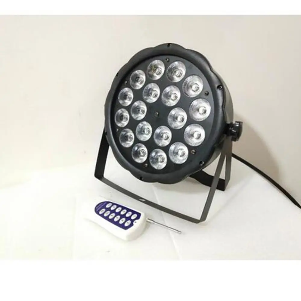 

Wireless remote control LED Light 18 x12 W 4in1 RGBW DMX Stage Light