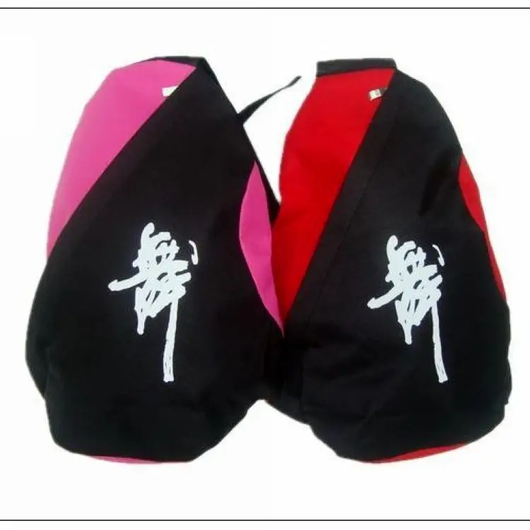 

Children wu dao bao Shoulder Bag Canvas Thick Dancing Bag Training Courses but Lettering