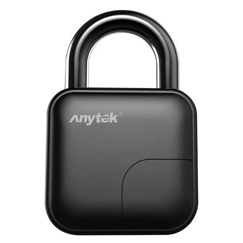 

Anytek lock L3 Smart Keyless Fingerprint Lock USB Rechargeable Electronic Anti-Theft Security Padlock left pull IP65 Waterproo
