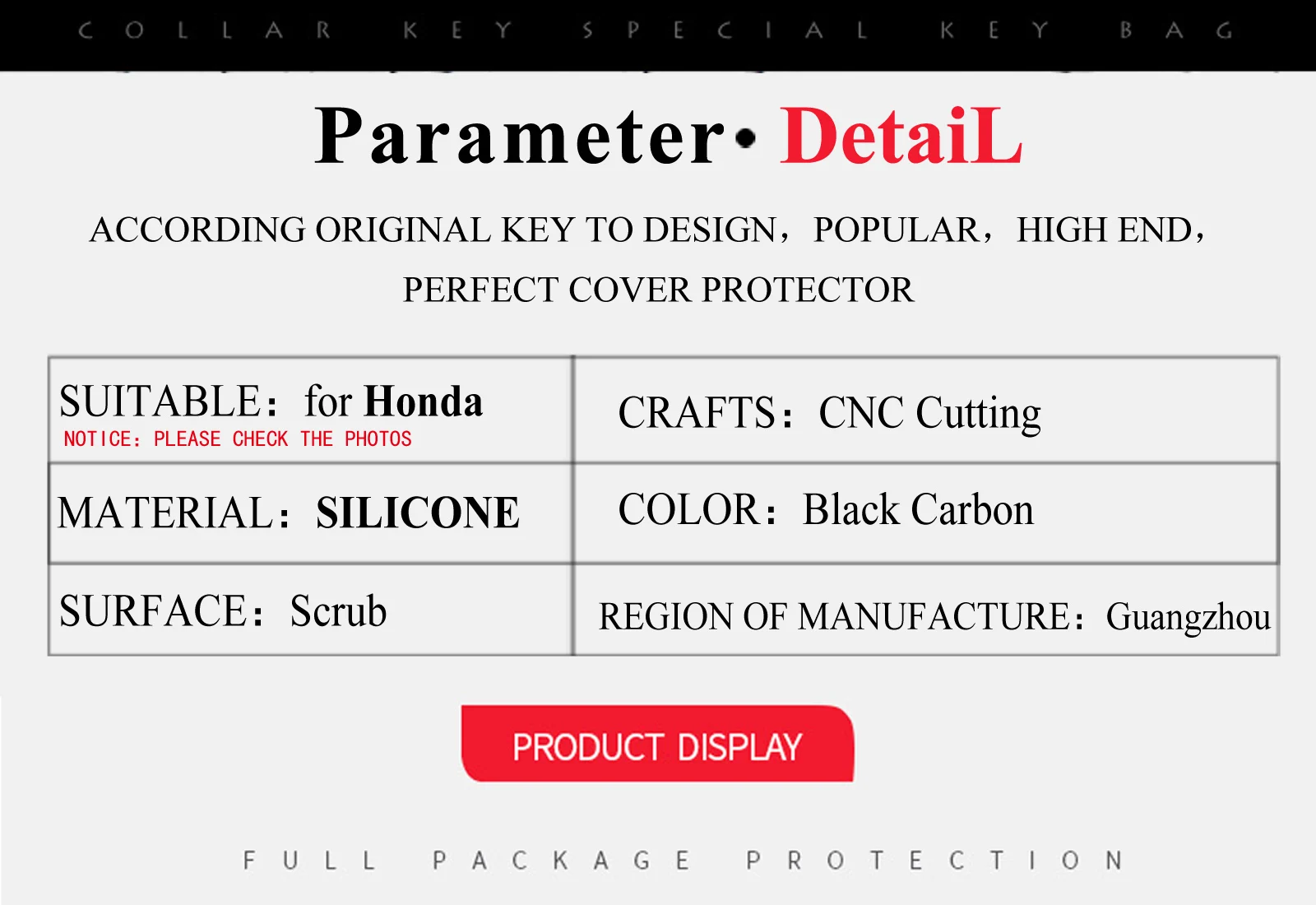 Keyforkess portachiavi con telecomando per auto in Silicone in fibra di carbonio per HONDA Accord Civic CRV Pilot Fit 2 3 4 Button key Cover Holder 7 Keyforkess portachiavi con telecomando per auto in Silicone in fibra di carbonio per HONDA Accord Civic CRV Pilot Fit 2 3 4 Button key Cover Holder - H1c18d2b004804ec99e30db6cdb849324J