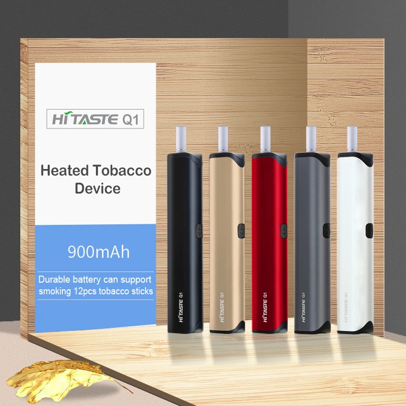 Ceny 2019 najnowszy ciepła nie palić urządzenie 900mAh HNB Hitaste Q1 fabryka oryginalny papieros elektroniczny dla heets