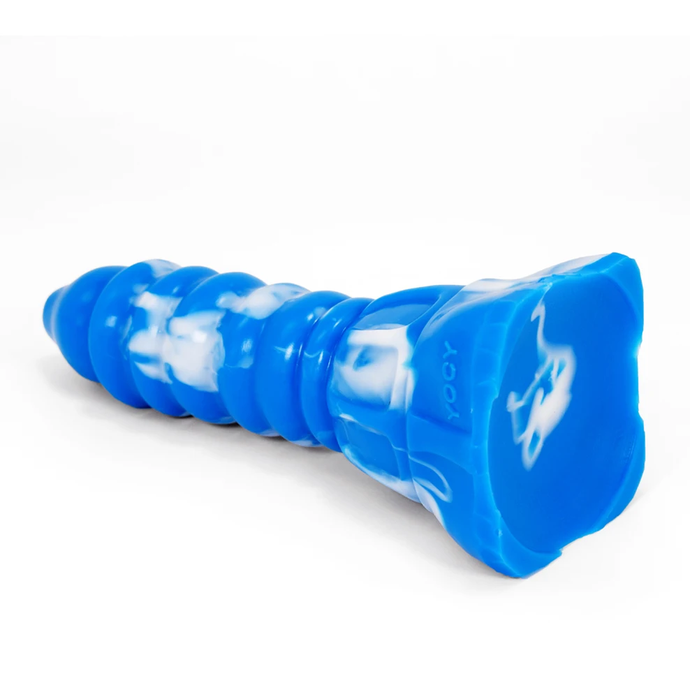 FAAK colorful silicone dildos Ancient temple for Imprison Beast style anal sex toys fro women men masturbator adult games 5