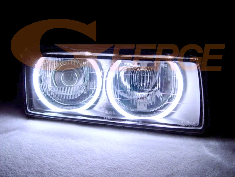 Для BMW E36 3 серии с европейскими фарами 1992 1998 отличные ультра яркие кольца