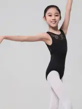 Hot-Selling Girls' Ballet Skirt Sleeveless Lace Gymnastic Tights Skating Stretch Tights Fashion Dance Clothes