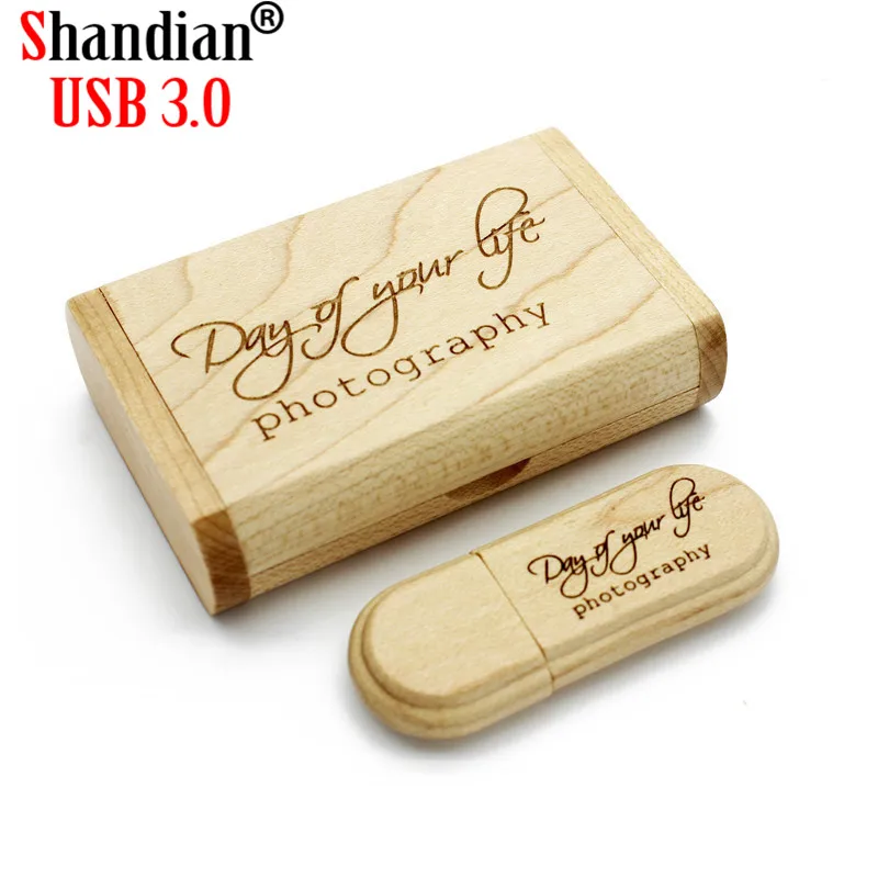 SHANDIAN USB 3 0 бесплатная доставка логотип клиента деревянный флеш накопитель