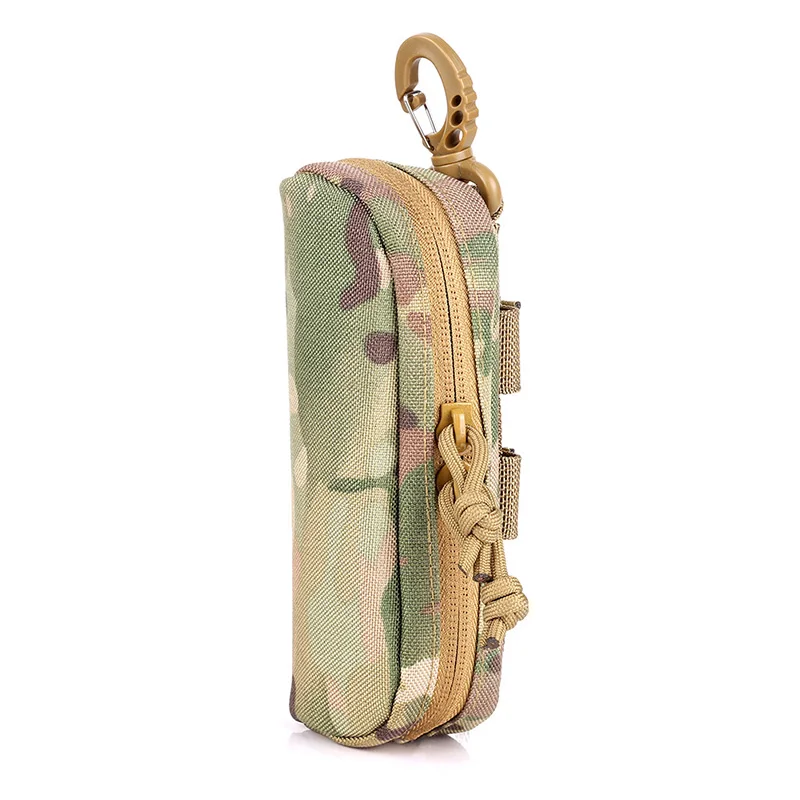 Открытый тактический Molle солнцезащитные очки Чехол Открытый Портативный Анти-шок 1000D нейлон Жесткий раскладушка переноски футляры для очков