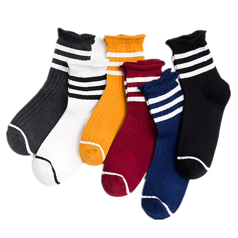 2021 Neue Mode Streetwear Frauen Skateboard Regenbogen Mittleren Rohr Socken Mode Kunst Hipster Bunte E Madchen Baumwolle Socken Weibliche Socks Aliexpress