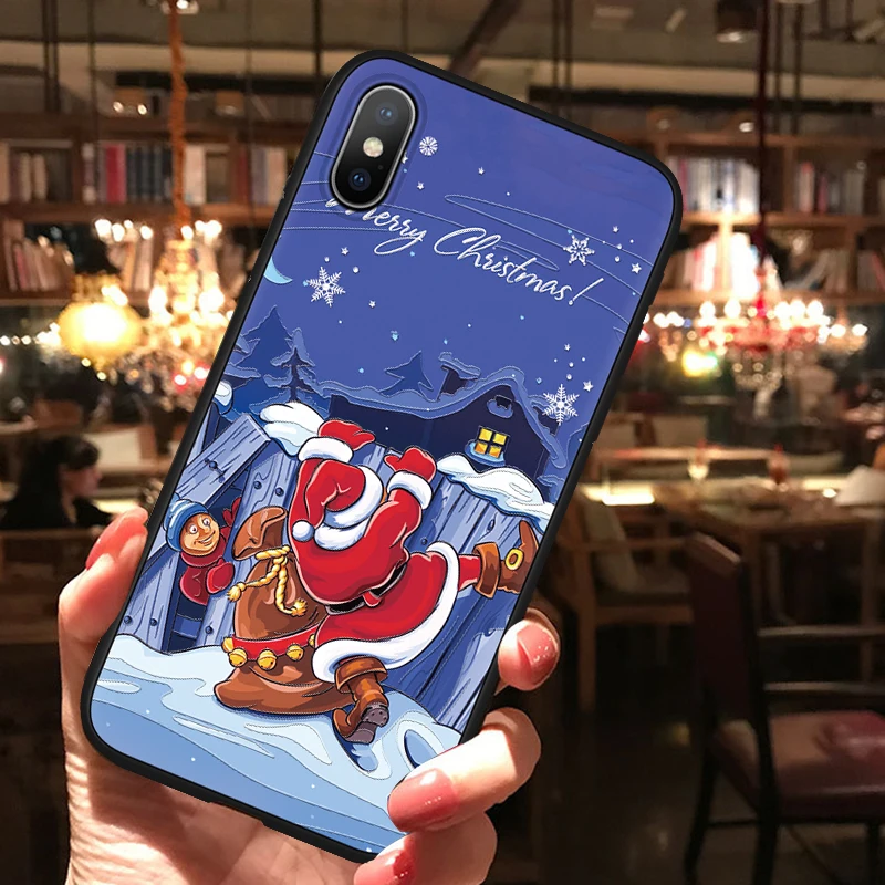 Санта Клаус ТПУ 3D чехол с тиснением и изображением для Xiaomi mi 9 6X8 A2 Lite A1 CC9e F1 для Red mi K20 7A S2 5 Plus Note 4X 6A 5A 5X6 7 Pro Чехол - Цвет: sdlrsd