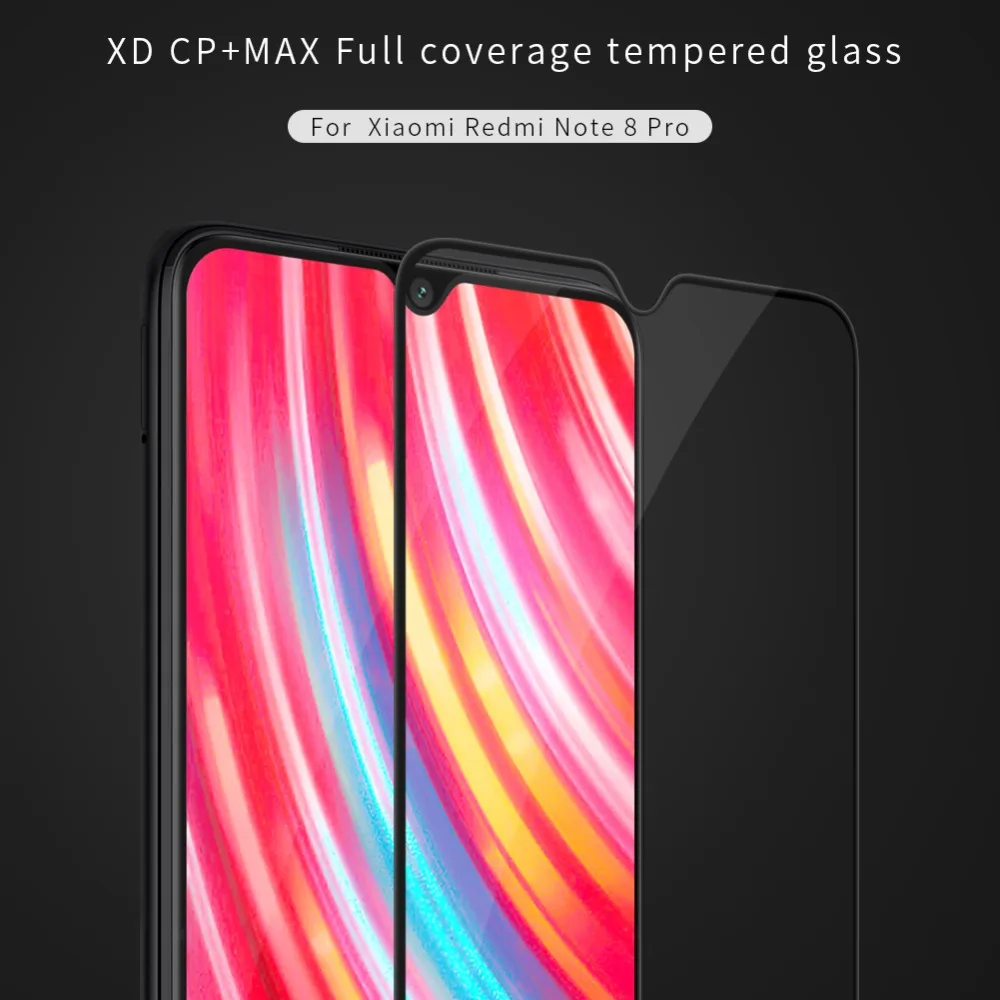 Для Xiaomi Redmi Note 8 Pro стекло Nillkin XD CP+ Max полное покрытие 3D Закаленное стекло протектор экрана для Redmi Note 8 Pro стекло высокой четкости