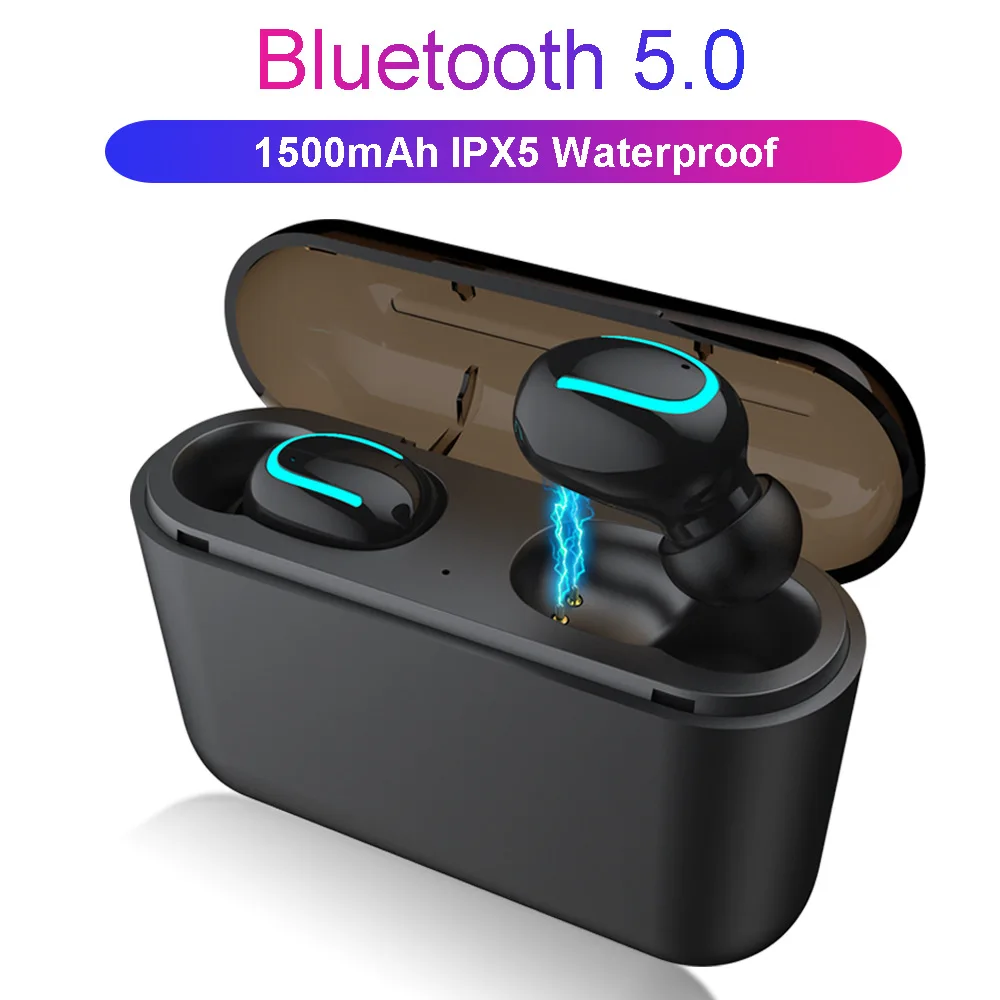 

New 2020 Fingerprint Touch Bluetooth Headset HD Stereo Wireless Headset Noise Reduction Wireless Bluetooth Gaming Headset