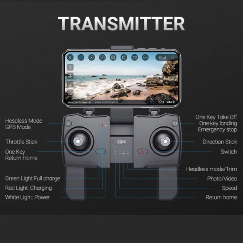 SJRC F11 PRO профессиональный Дрон с GPS с 5G Wifi FPV 1080 P/2 K HD камера бесщеточный Квадрокоптер 25 минут время полета складной Дрон