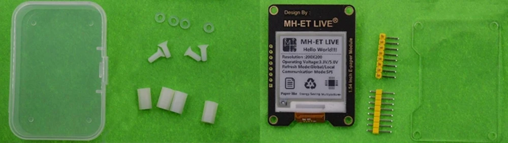Завеса 1,54 дюймов Epaper модуль электронной бумаги E-Ink EInk Экран дисплея SPI Поддержка Глобальный/часть для Arduino STM raspberry pi ESP32