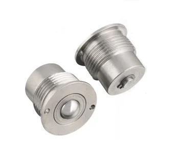 

1pcs BCHPT16/20/24 push-in bead positioning screws witeh plunger functional steel ball roll wheel screw stainless steel