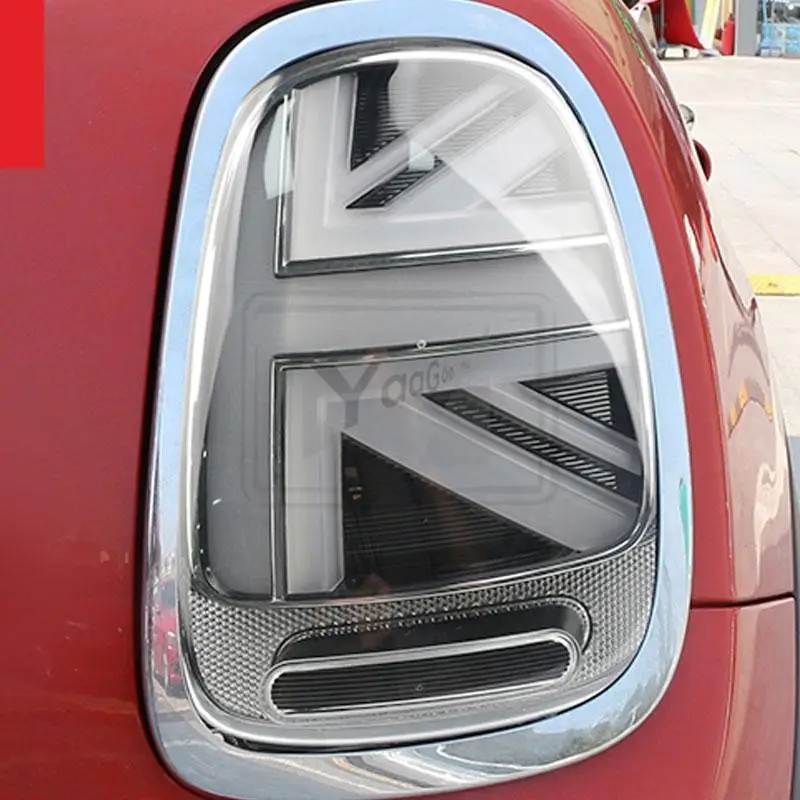 YaaGoo для Mini Cooper F55 F56 F57 задний фонарь Юнион Джек Checker черный красный Джек прочный автомобильные аксессуары