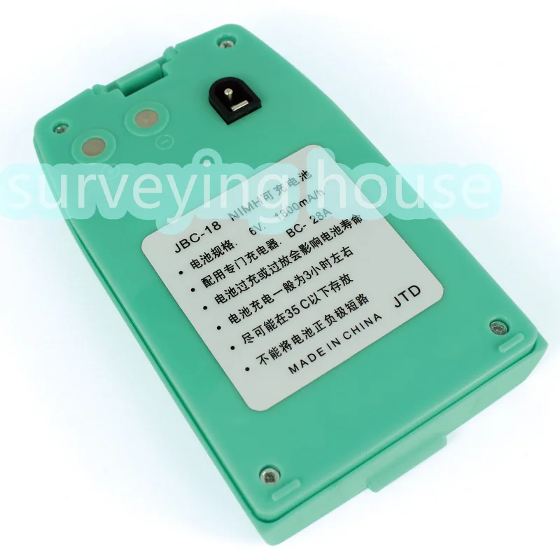 

Аккумуляторы Total Station NiMH 6 В 1800 мАч B190 JBC-18 Grey/Green