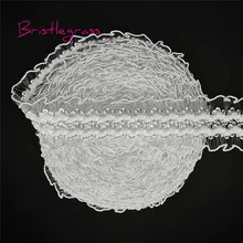 BRISTLEGRASS 2 5 ярдов 30 мм Цвет: белый, черный, сетка с простроченными ушками, с оборками и кружевной отделкой резинки повязка из спандекса, резинки для волос платье с повязкой Швейные Ремесло BRISTLEGRASS 2 5 ярдов 30 мм Цвет: белый, черный, сетка с простроченными ушками, с оборками и кружевной отделкой резинки повязка из спандекса, резинки для волос платье с повязкой Швейные Ремесло