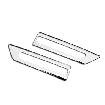 

2PCS Stainless Steel Car Fog Lamp Lights Cover Protectors Trim Turn Signal Frame Sticker for Toyota Raize A200A/210A