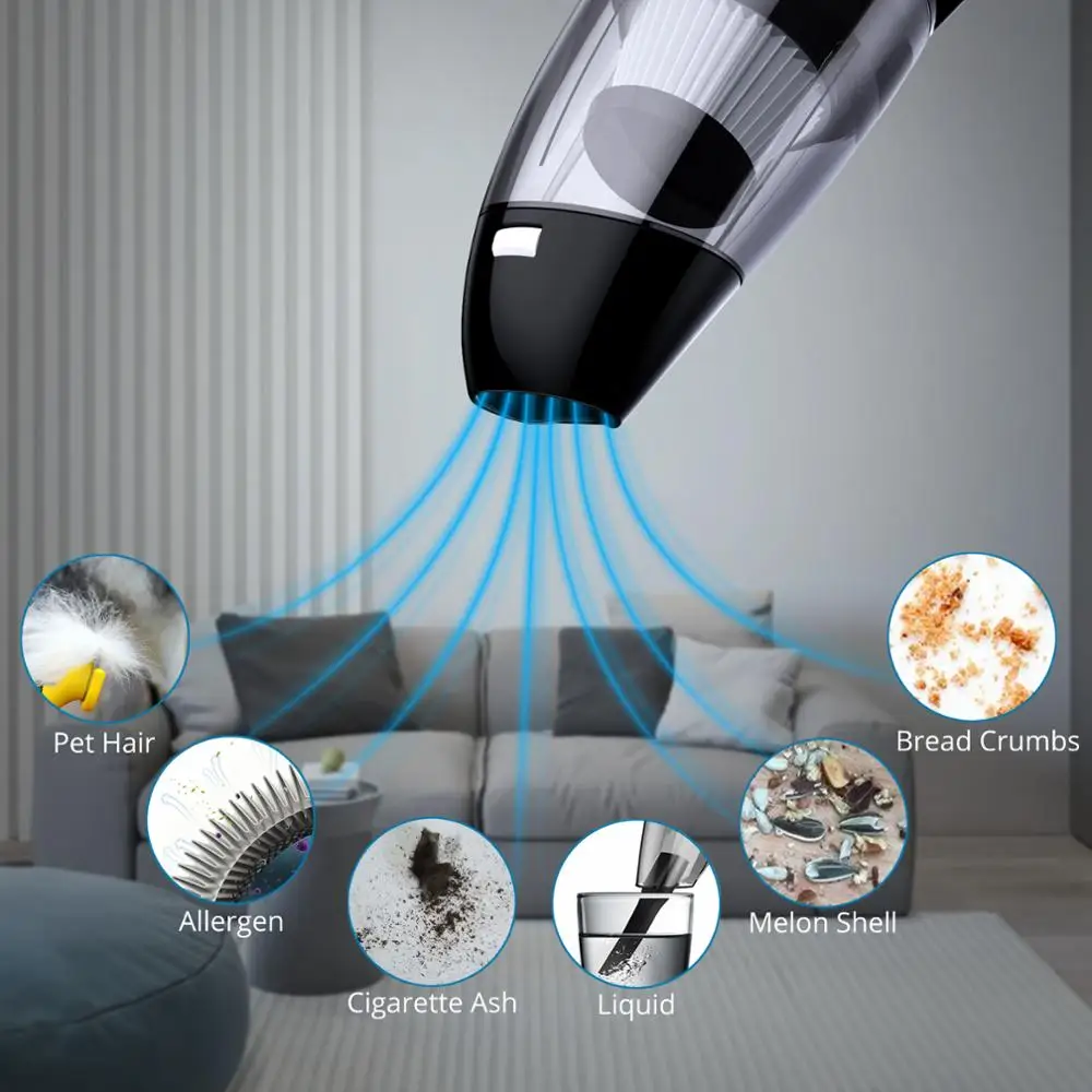Neoteck 6 кПа мощный циклонический всасывающий пылесос беспроводной литиевый быстрый заряд технологии ручной пылесос