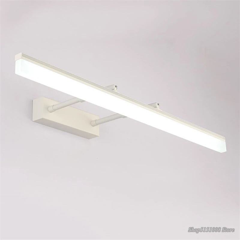 Современный простой туалетный светильник s Выдвижной светодиодный туалетный столик для ванной комнаты туалетный зеркальный светильник - Испускаемый цвет: white