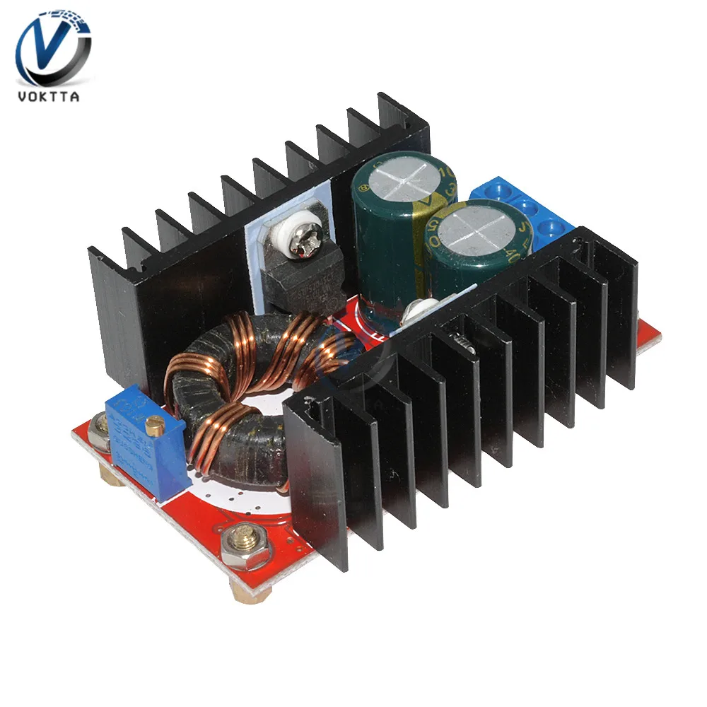 150W DC-DC Step Up Boost Converter Adjustable Power Transformer Supply Voltage Regulator