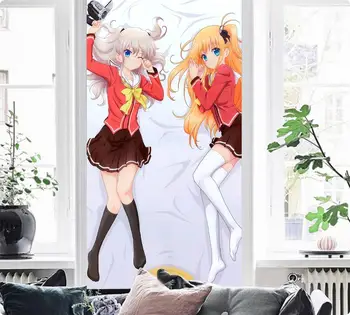 

[Self-Adhesive] 3D Charlotte 308 Japan Anime Wall Paper mural Wall Print Decal Wall Murals Belly