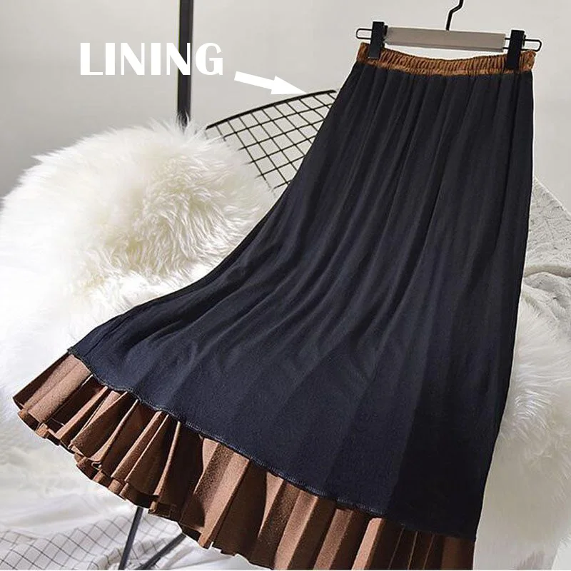 スカート ROHE FW25 A LINE SUEDE SKIRT (416 32 133 204 472) Rohe Suede A-Line Skirt in Light Khaki – Hampden Clothing