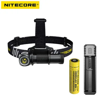 

NITECORE UT32 CREE XP-L2 V6 LED 1100 lumens uitra compact coaxial dual output headlamp+nitecore 3500mah battery+nitecore UI1 cha