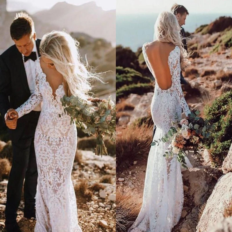 bohemian mermaid dress