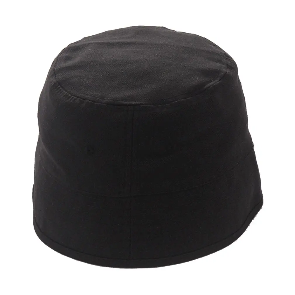 black Ins, женская шапка, японский дизайн, модный стиль, простая, повседневная, для бассейна, маленькая, Harajuku, ведро, Рыбацкая шляпа, одноцветная, шляпа от солнца, поп - Цвет: black