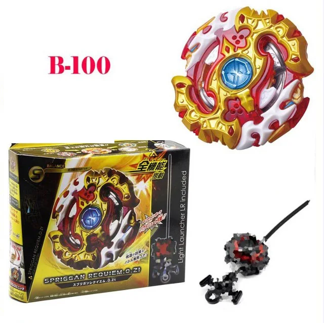 

New Beyblade Burst Starter B129 B144 B127 battle gyro Beyblades Launcher Stater Set assembly alloy High Performance Battling Top