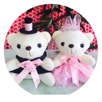 

Wedding Car Decoration Doll Bear Cartoon Animal Flower Supplies