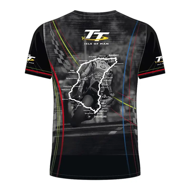ISLE OF MAN TT футболка команда гоночная дорога гоночная одежда внедорожный MX ATV быстросохнущая футболка U