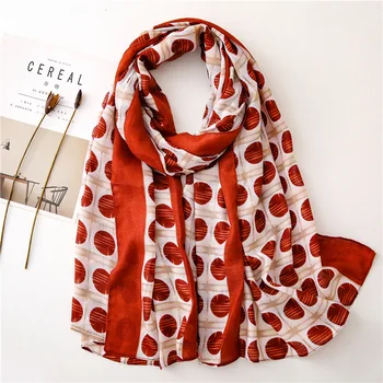 

women floral hijab scarf 2020 mori girls autumn spring South Korea fresh sweet long print head scarf foulard femme wraps shawl