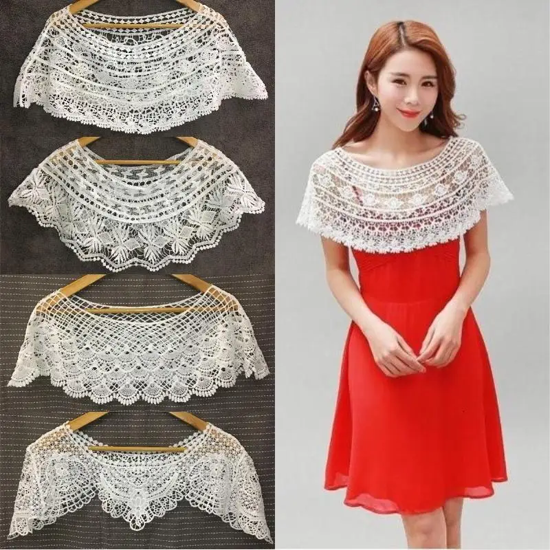 2020 New Fashion Tassel Lace Scarf Women Fashion Hollow Out Hijab Scarf Spring Summer Elegant Ladies Shawl Poncho Foulard Femme Women S Scarves Aliexpress