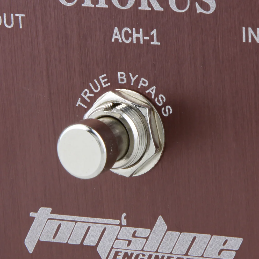 Арома ACH-1 гитары Электрический педаль эффектов хор низкий уровень шума True Bypass