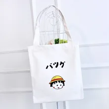 И креативная картина жизнь сумка ручная роспись Одна сумка тканевая через плечо молния белый Покупки Экологически чистый подарок Женская Sm