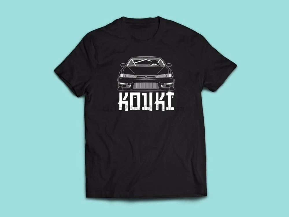 Классический японский автомобиль вентиляторы 240Sx S14 Kouki рубашка футболка Дрифт
