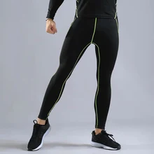 Компрессионные Мужские штаны для спортзала, леггинсы, носки для мужчин, для бега, тренировки, спортивные, быстросохнущие, для фитнеса, сухой, подходят, длинные, для бега, черные