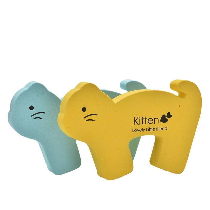 1 Pcs Door stopper Doorknob Wall Protection children Shockproof  Stop drop ship silicone door handle stopper