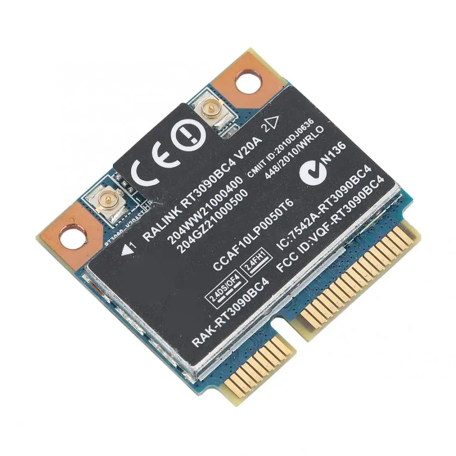 Беспроводная сетевая карта RT3090BC4 300 Мбит/с Bluetooth 3,0 с мини-интерфейсом PCI-E для hp CQ42/CQ62/G56/CQ56/DV6 беспроводная сеть