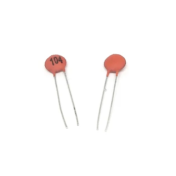 

50V 104PF 100NF 0.1 UF Ceramic Capacitors / 104pf disk Ceramic Disc Capacitors (500pcs/lot) ...