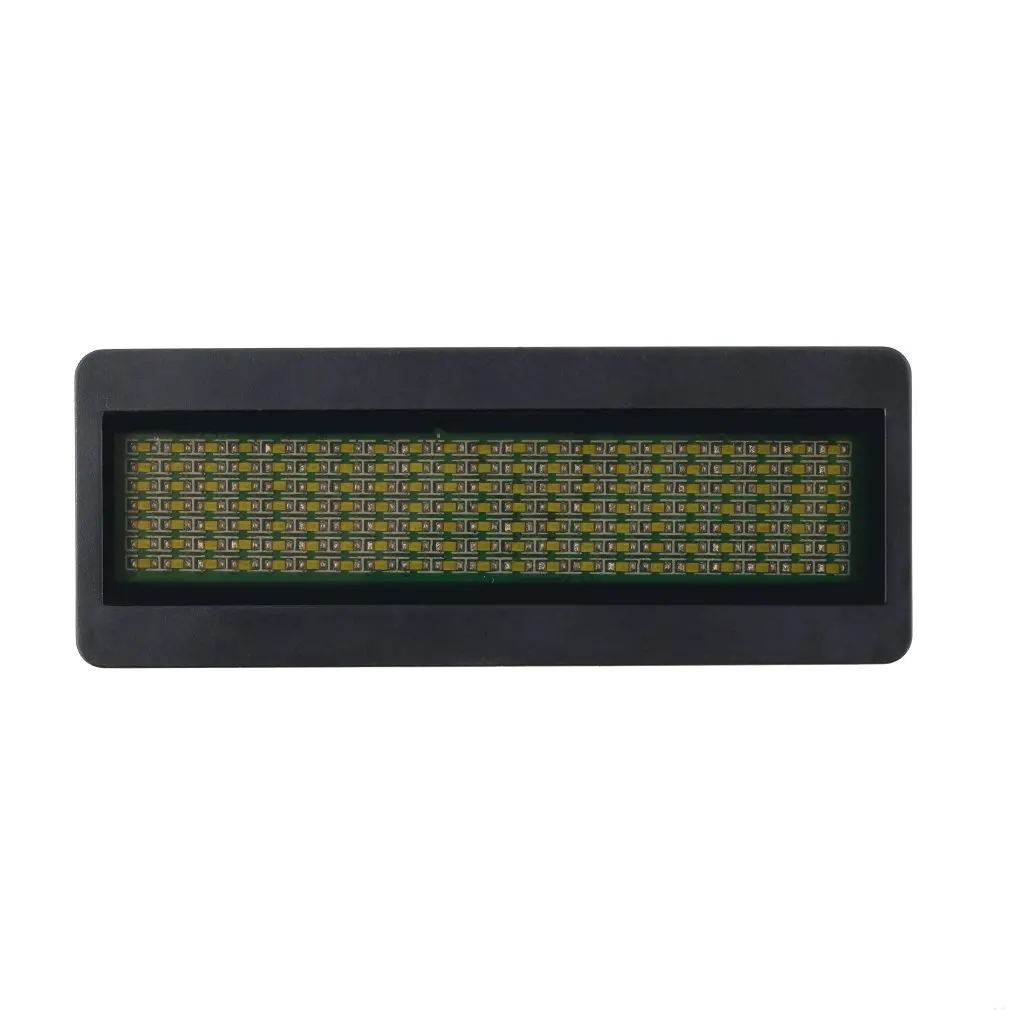 LED name badge sign Scrolling advertising/business card show display tag/programmer order Digital Display English Wholesale Tech