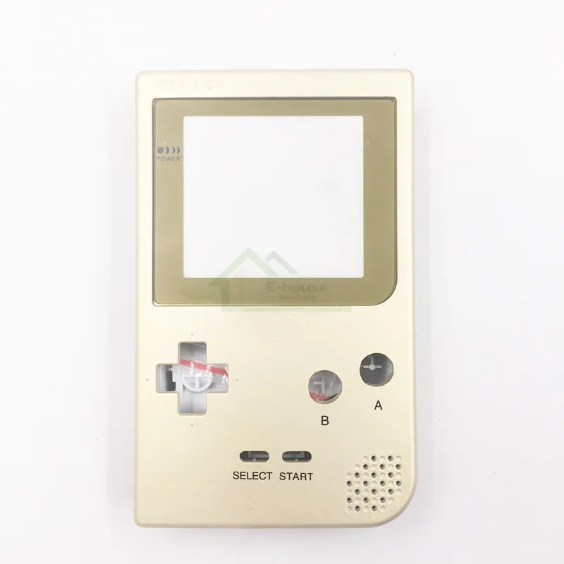 5 шт. золотой цвет сменный корпус Оболочка Чехол для gameboy карман для GBP ремонт игровой консоли
