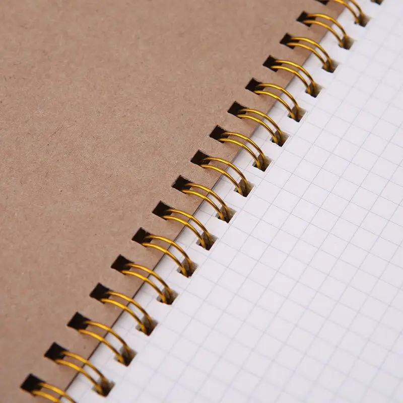 A5 Bullet Notebook Kraft Dot Grid Time Management Blank Book Spiral Journal Weekly Planner School Office Supplies A5 Bullet Notebook Kraft Dot Grid Time Management Blank Book Spiral Journal Weekly Planner School Office Supplies