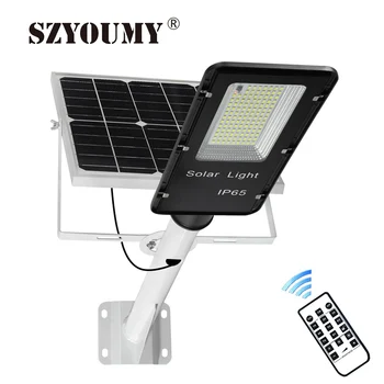 

SZYOUMY High Level MOno Solar Panel Solar Powered Outdoor Flood Lights (50W~200W) LED Street Lights with Remote